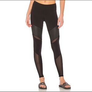 [Alo] black mesh leggings